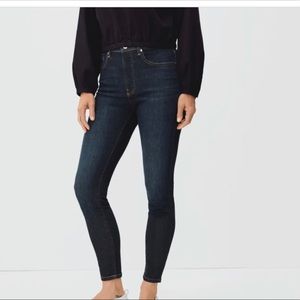 Everlane Authentic Stretch High-Rise Skinny Jean (ankle length)